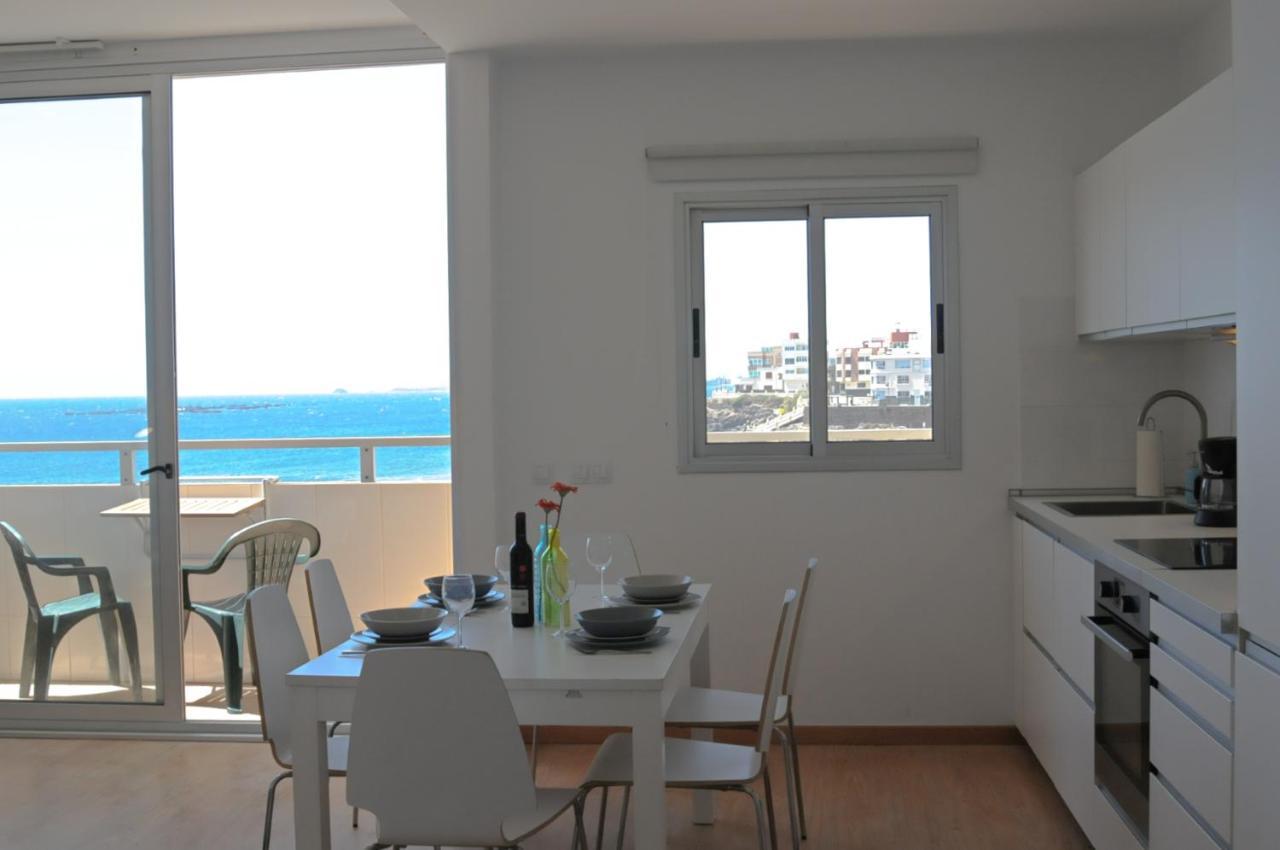 Vista Playa Y Mar - Sea View, Wifi And Ac Apartment Melenara Exterior foto